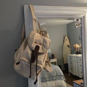 Tan Canvas Backpack from China
